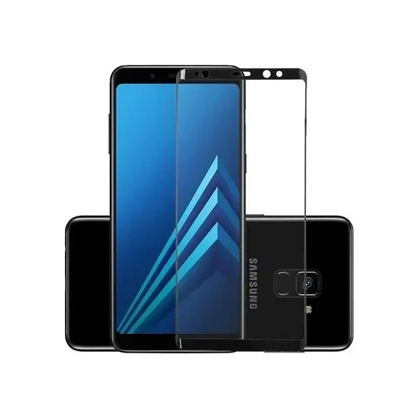 DM Захисне скло 3D Samsung A8 2018 (A530) Black 2