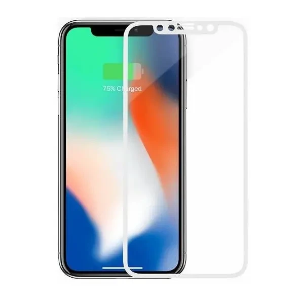 Захисне скло Apple iPhone X/XS White