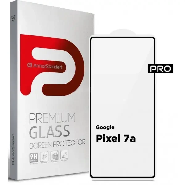 Захисне скло ArmorStandart Pro для Google Pixel 7a Black (ARM70852) 2