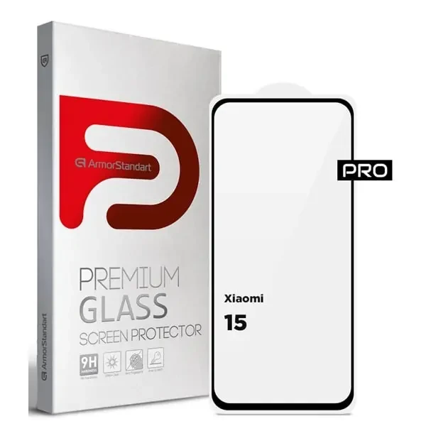 Захисне скло ArmorStandart Pro для Xiaomi 15 Black (ARM82376)