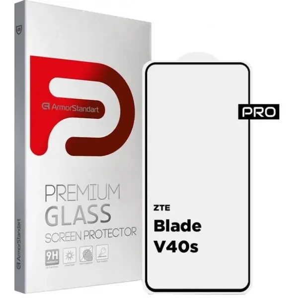 Захисне скло ArmorStandart для ZTE Blade V40s Black 2