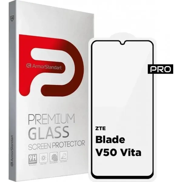 Захисне скло ArmorStandart для ZTE Blade V50 Vita Black 2