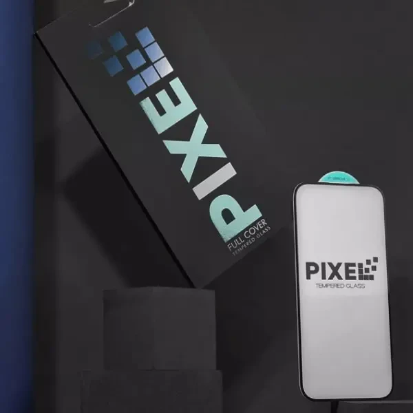 DM Захисне скло FULL SCREEN PIXEL для iPhone 14 Pro/15/16 Black 4
