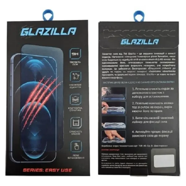 DM Захисне скло Glazilla для iPhone 15 Pro Max Black 2