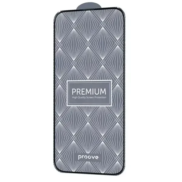 Захисне скло Proove Premium для iPhone 17 Pro Max Black (PGPPMI17PM01)