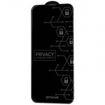 Захисне скло Proove Privacy для iPhone 15 Pro Black (PGPPRI15P001)