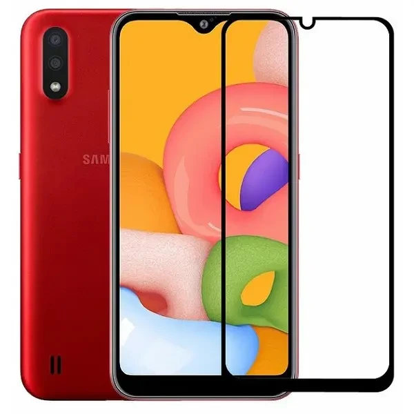 Захисне скло Samsung A01 A015/M01 Black