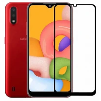 Захисне скло Samsung A01 A015/M01 Black