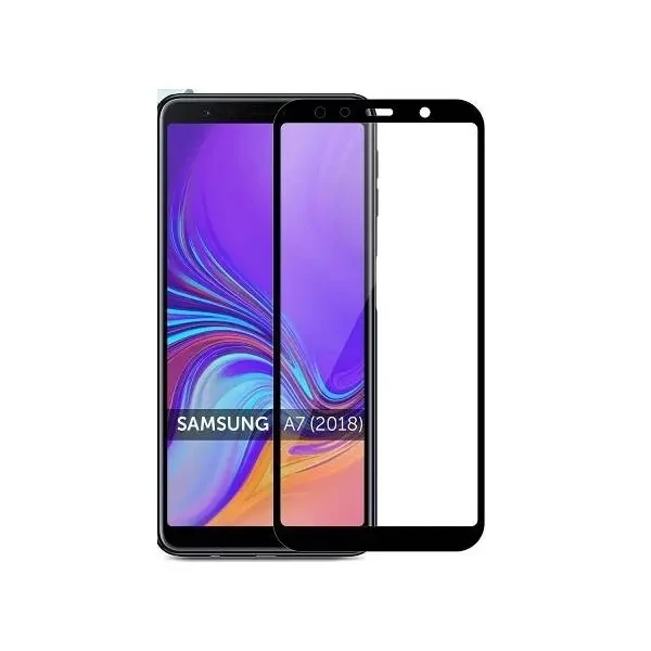 DM Захисне скло Samsung A7 2018 (A750) Black