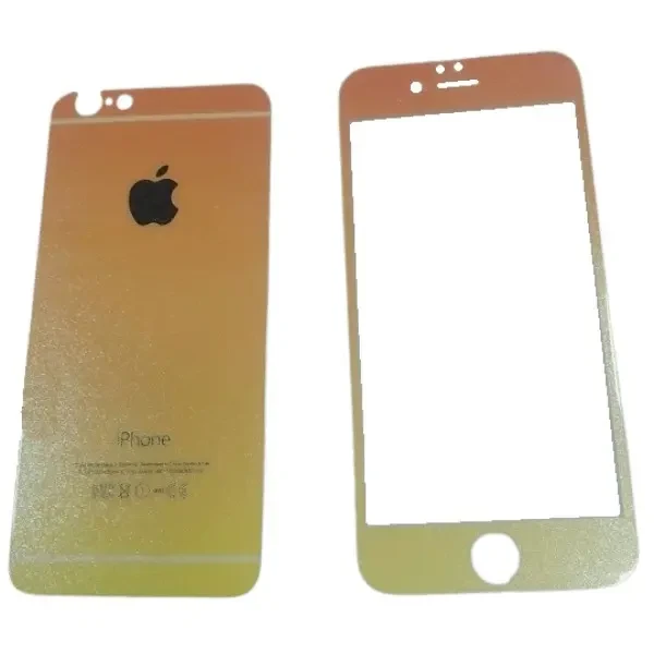 Apple Захисне скло для iPhone 6/6s Back/Front Gradient Gold