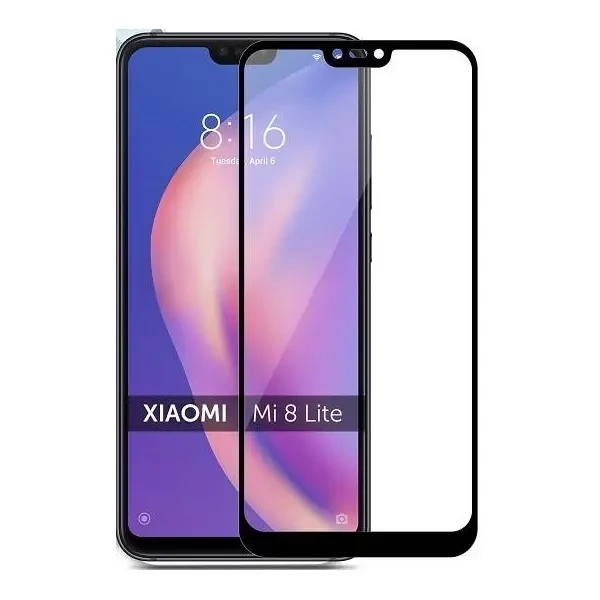 DM Защитное стекло Xiaomi Mi8 lite Black