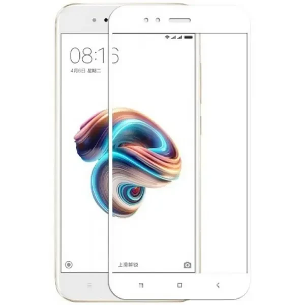DM Защитное стекло на Xiaomi Mi A1 White