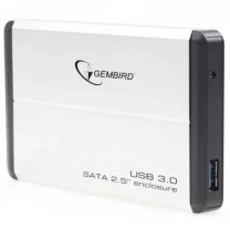 Зовнішня кишеня Gembird SATA HDD 2.5 USB 3.0, Silver (EE2-U3S-2-S)