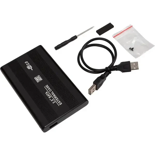 Зовнішня кишеня PowerPlant SATA HDD 2.5 USB 2.0 (HC380039) Black 3