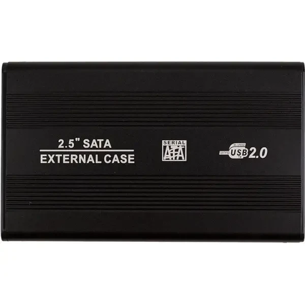 Зовнішня кишеня PowerPlant SATA HDD 2.5 USB 2.0 (HC380039) Black