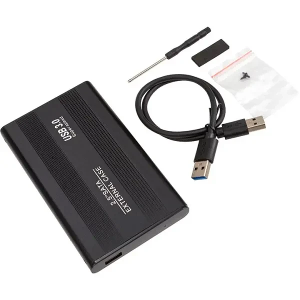Зовнішня кишеня PowerPlant SATA HDD 2.5 USB 3.0 (HC380008) Black 3