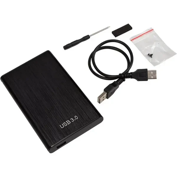 Зовнішня кишеня PowerPlant SATA HDD 2.5 USB 3.0 (HC380411) Black 3