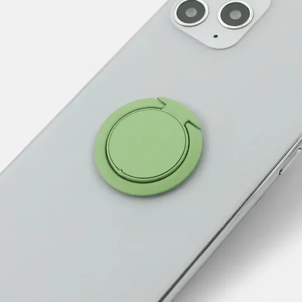 DM Кільце-тримач Luxury Metal Socket Holder для смартфону Matcha Green