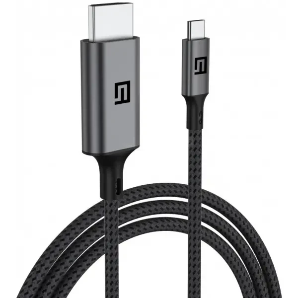 Кабель ArmorStandart USB Type-C to HDMI 4K 60Hz 2m Black (ARM76891)