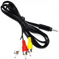 Кабель Atcom 3xRCA to 3.5 мм (M/M) 1.8 м Чорний (17320)