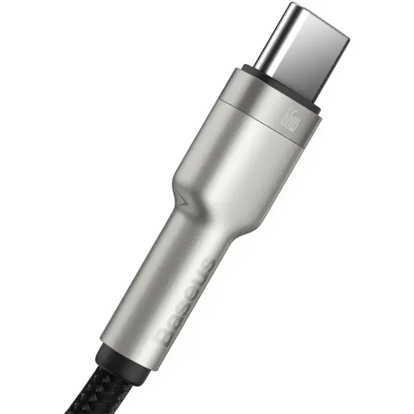 Кабель Baseus Cafule USB to Type-C 66W 0.25m Black (CAKF000001) 3