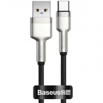 Кабель Baseus Cafule USB to Type-C 66W 0.25m Black (CAKF000001)