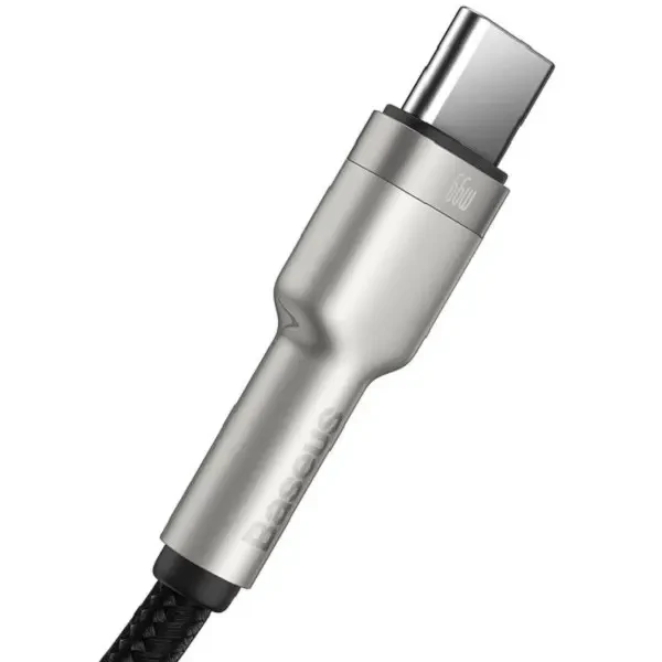 Кабель Baseus Cafule USB to Type-C 66W 1m Black (CAKF000101) 3