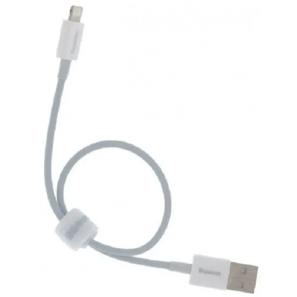 Кабель Baseus Superior USB to Lightning 2.4A 0.25m White (CALYS-02) 2