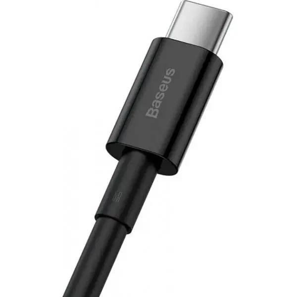 Кабель Baseus Superior USB to Type-C PD 66W 1m Black (CATYS-01) 2
