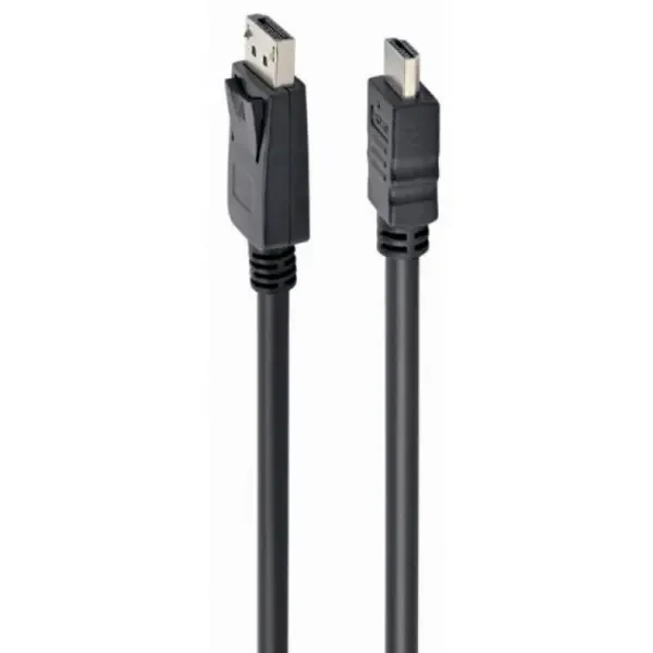 Кабель Cablexpert DisplayPort - HDMI 1м Чорний (CC-DP-HDMI-1M)