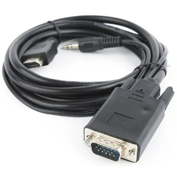 Кабель Cablexpert HDMI-VGA 5м Чорний (A-HDMI-VGA-03-5M) 3