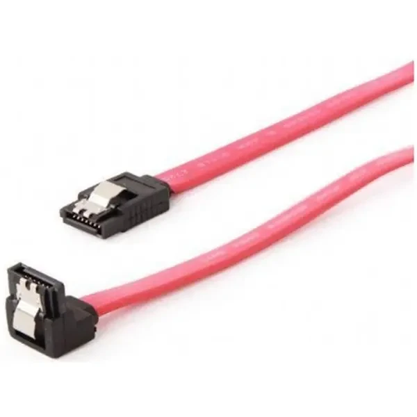 Кабель Cablexpert SATAIII-SATAIII кутовий 80 см (CC-SATAM-DATA90-0.8M)