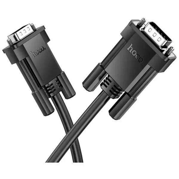Кабель Hoco US11 VGA-VGA 2m Black 3