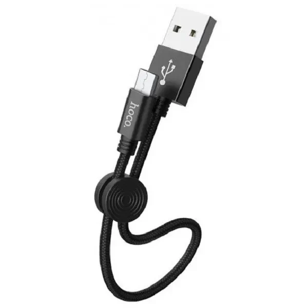 Кабель Hoco X35 Premium USB to Micro 0.25m Black 2