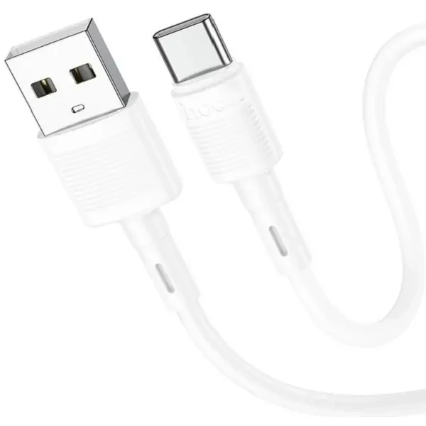Кабель Hoco X83 Victory USB to Type-C 1m White