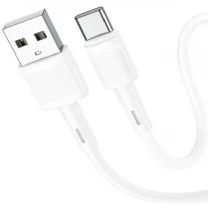Кабель Hoco X83 Victory USB to Type-C 1m White