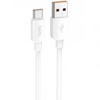 Кабель Hoco X96 Hyper 27W USB to Type-C 0.25m (L-0.25M) White