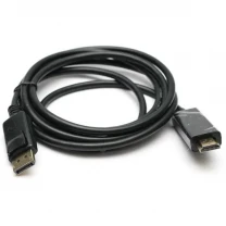 Кабель PowerPlant DisplayPort - HDMI 1.8м Чорний (KD00AS1237)