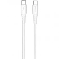 Кабель Proove GridLine Type-C to Type-C 60W 1m White (CCGL60002202)