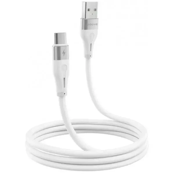 Кабель Proove Soft Silicone USB to Type-C 2.4A 1m White (CCSO20001202) 2