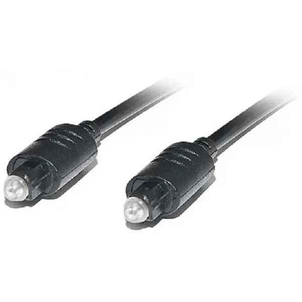 Кабель REAL-EL Optical Toslink M-M, 2м, Чорний (EL123500037) 2