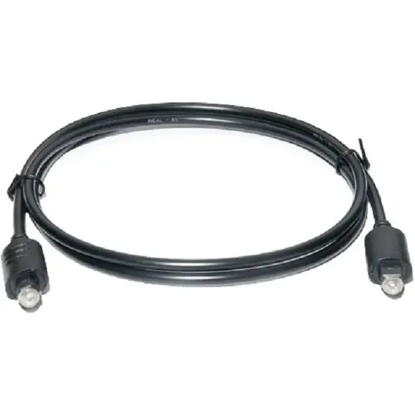 Кабель REAL-EL Optical Toslink, 1м, Чорний (EL123500036)
