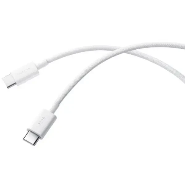 Кабель Xiaomi Braided Type-C to Type-C 3A 1m White (BHR0878GL) 4