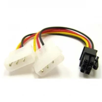Кабель живлення Atcom 6pin-2molex (16185)