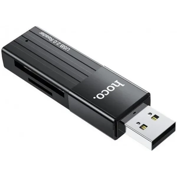 Кардрідер Hoco HB20 Mindful 2-in-1 USB3.0 Black 4