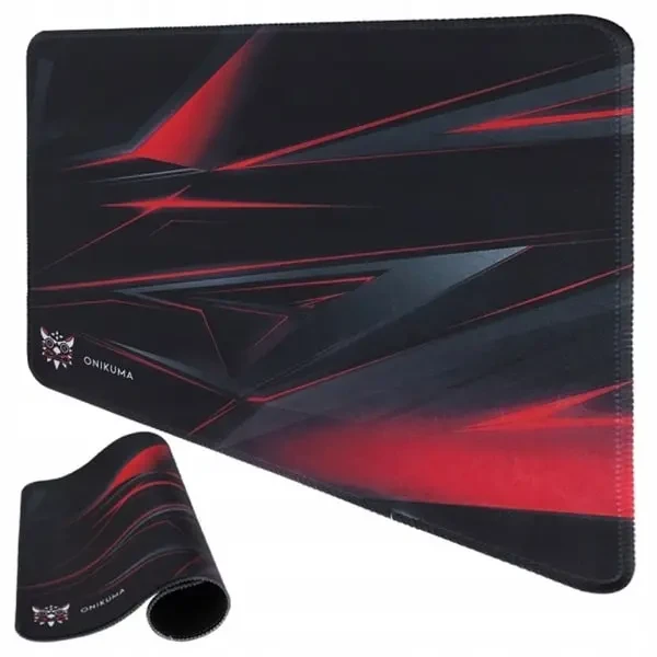 Килимок для миші Onikuma MP002 350x300 mm Black-Red 2