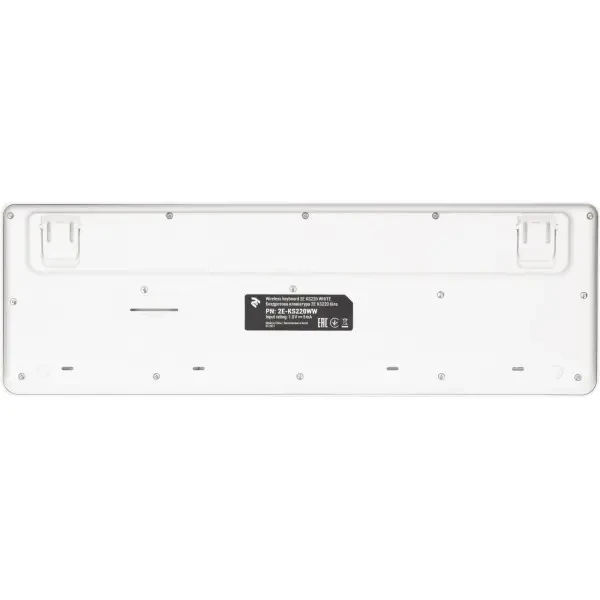 Клавіатура 2E KS220 WL Ukr White (2E-KS220WW) 3