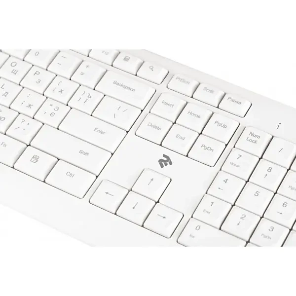 Клавіатура 2E KS220 WL Ukr White (2E-KS220WW) 5