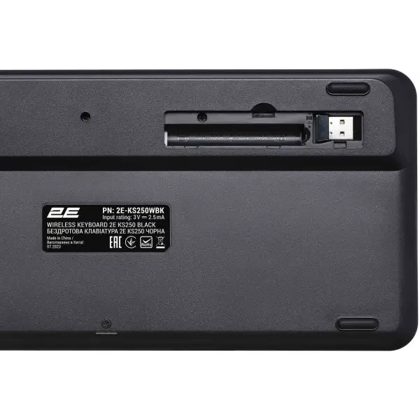 Клавіатура 2E KS250 WL BT Black (2E-KS250WBK_UA) 3