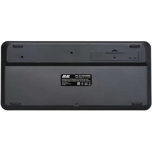 Клавіатура 2E KS250 WL BT Black (2E-KS250WBK_UA) 2